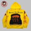 Praiseche Rest In Bass Is The Last Sense Alive Gavin Skull Black Hoodie