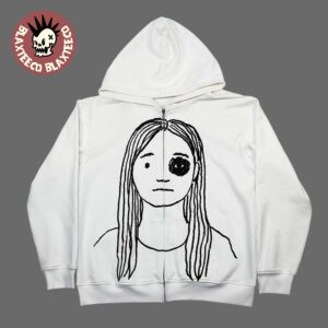 Praiseche Rest In Bass Madonna Zipper Hoodie