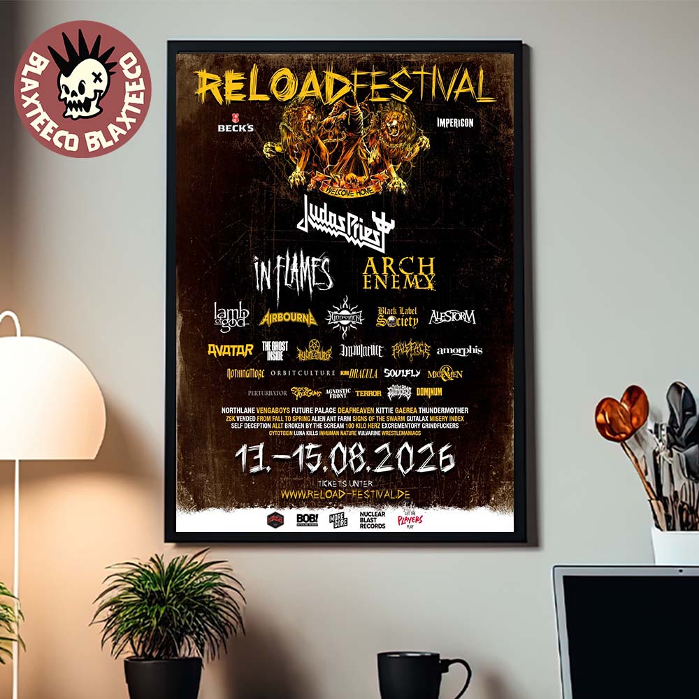 Reloaded Festival 2026 Full Lineup Poster In Sulingen Germany From August 13 To 15 2026 Home Decor Poster Canvas Reloaded Festival 2026 Full Lineup Poster In Sulingen Germany From August 13 To 15 2026 Home Decor Poster Canvas