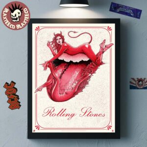 Rolling Stones Sympathy For The Devil Regular Edition Home Decor Poster Canvas
