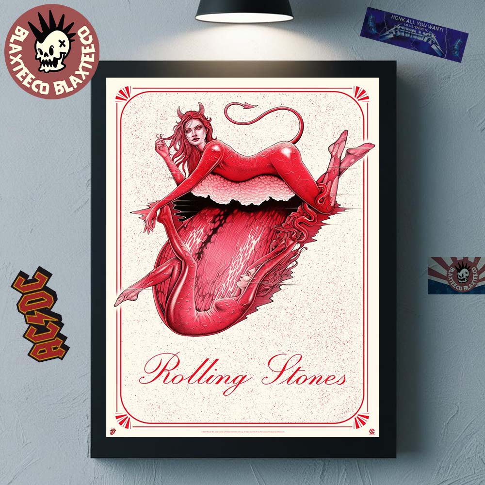 Rolling Stones Sympathy For The Devil Regular Edition Home Decor Poster Canvas Rolling Stones Sympathy For The Devil Regular Edition Home Decor Poster Canvas