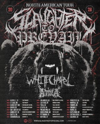 Slaughter To Prevail North America 2026 Tour Schedule Dates