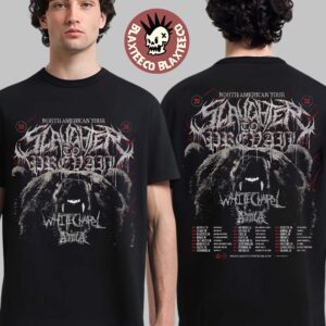 Slaughter To Prevail North America 2026 Tour Schedule Dates Two Sided T-Shirt
