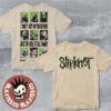 Slipknot X Welcome Skateboard Goat Head Nonagram With Tribal S Logo Two Sided T-Shirt Slipknot X Welcome Skateboard Goat Head Nonagram With Tribal S Logo Two Sided T-Shirt