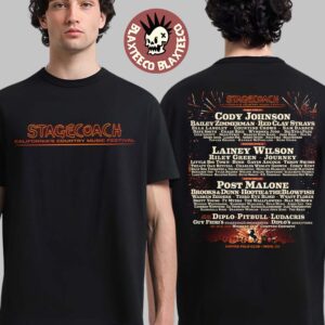 Stagecoach California’s Country Music Festival 2026 Full Lineup In Indio California At Empire Polo Club From April 24 To 26 2026 T-Shirt
