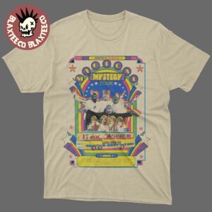 The Beatles Boxing Day Special 1967 Magical Mystery Tour Poster T-Shirt