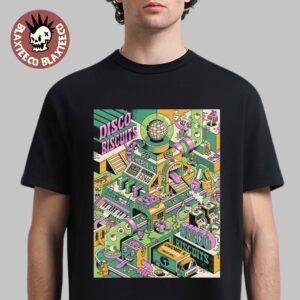 The Disco Biscuits Chicago Illinois Events Poster At Thalia Hall On December 20 21 2025 T-Shirt