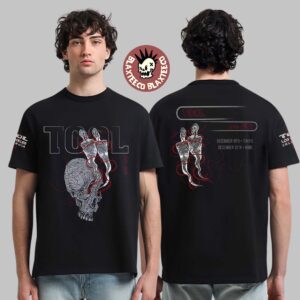 Tool 2025 Japan Tour Event Merch With Dates Back T-Shirt