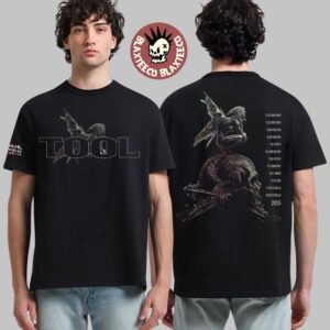 Tool Adi 2025 Pacific Rim Tour With Dates Back T-Shirt