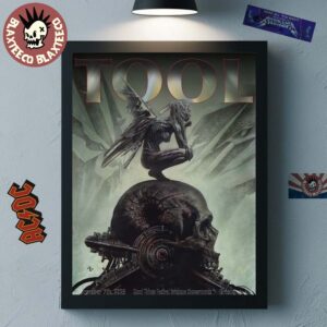 Tool Brisbane Australia 2025 Event Poster At Good Things Festival Brisbane Showground On December 7 2025 Home Decor Poster Canvas