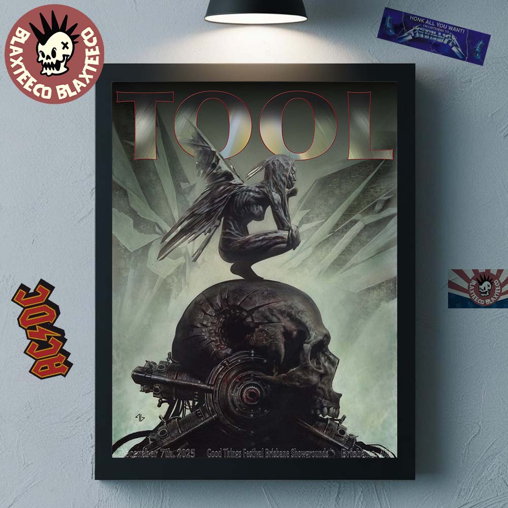 Tool Brisbane Australia 2025 Event Poster At Good Things Festival Brisbane Showground On December 7 2025 Home Decor Poster Canvas Tool Brisbane Australia 2025 Event Poster At Good Things Festival Brisbane Showground On December 7 2025 Home Decor Poster Canvas