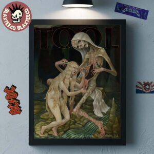 Tool Honolulu Hawaii 2025 Night 1 Event Poster At Blaisdell Arena On December 19 2025 Home Decor Poster Canvas