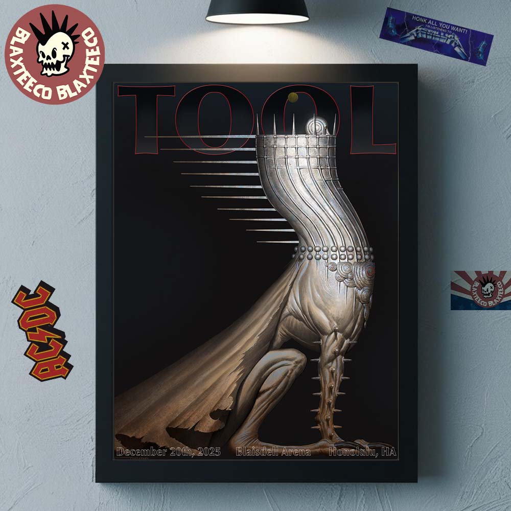 Tool Honolulu Hawaii 2025 Night 2 Event Poster At Blaisdell Arena On December 20 2025 Home Decor Poster Canvas Tool Honolulu Hawaii 2025 Night 2 Event Poster At Blaisdell Arena On December 20 2025 Home Decor Poster Canvas