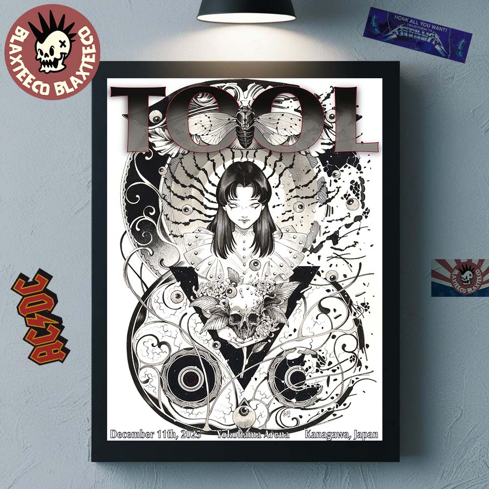 Tool Kanagawa Japan 2025 Event Poster At Yokohama Arena On December 11 2025 Home Decor Poster Canvas Tool Kanagawa Japan 2025 Event Poster At Yokohama Arena On December 11 2025 Home Decor Poster Canvas