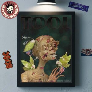 Tool Melbourne Australia 2025 Event Poster At Good Things Festival Flemington Racecourse On December 5 2025 Home Decor Poster Canvas