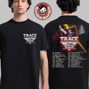Trace Adkins 30th Anniversary Tour 2026 North America City Dates Two Sided T-Shirt