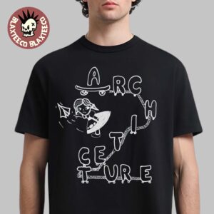 Travis Scott Cactus Jack X Virgil Abloh Arch Skate Rail T-Shirt