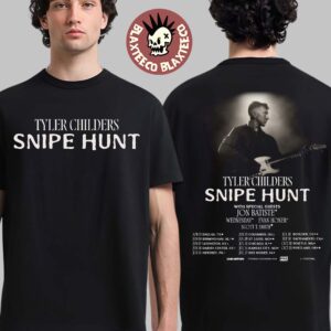 Tyler Childers Snipe Hunt 2026 Tour North America Schedule Dates Two Sided T-Shirt