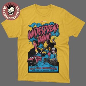 Widespread Panic Birmingham Alabama 2026 Event Poster At Coca Cola Amphitheater On April 17 18 2026 T-Shirt