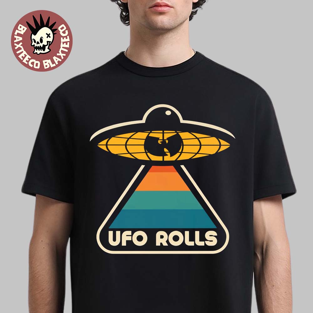 Wu Tang Clan X UFO Rolls Logo T-Shirt Wu Tang Clan X UFO Rolls Logo T-Shirt