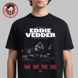 An Evening With Eddie Vedder Japan 2026 Solo Tour On April T-Shirt