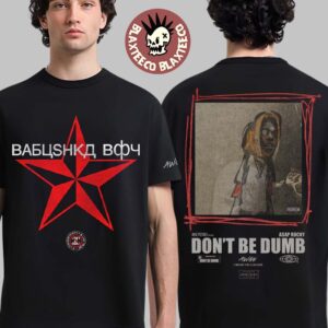 Asap Rocky Don’t Be Dump Babuskha TWOFER T-Shirt