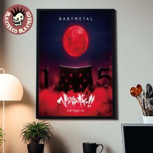 Babymetal Headbanger 15th Night Ver CD Cover Art Home Decor Poster Canvas