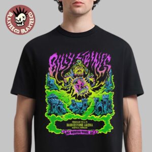 Billy Strings Nashville Tennessee 2026 Winter Tour Poster At Bridgestone Arena On February 20 And 21 2026 T-Shirt