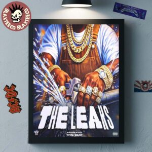 Buddah Bless The Leaks Mixtape Cover Art Home Decor Poster Canvas