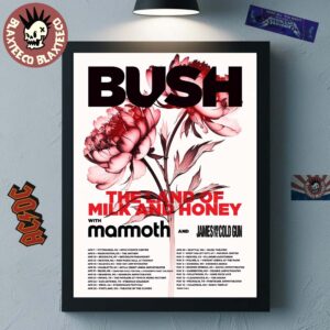 Bush Spring 2026 North America Schedule Dates Home Decor Poster Canvas