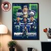 Seattle Seahawks 2025 NFL NFC Champions Home Decor Poster Canvas