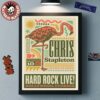 Chris Stapleton Hard Rock Live 2026 Night 2 Event Poster In Hollywood Florida On January 11 2026 Crab Art Poster Canvas