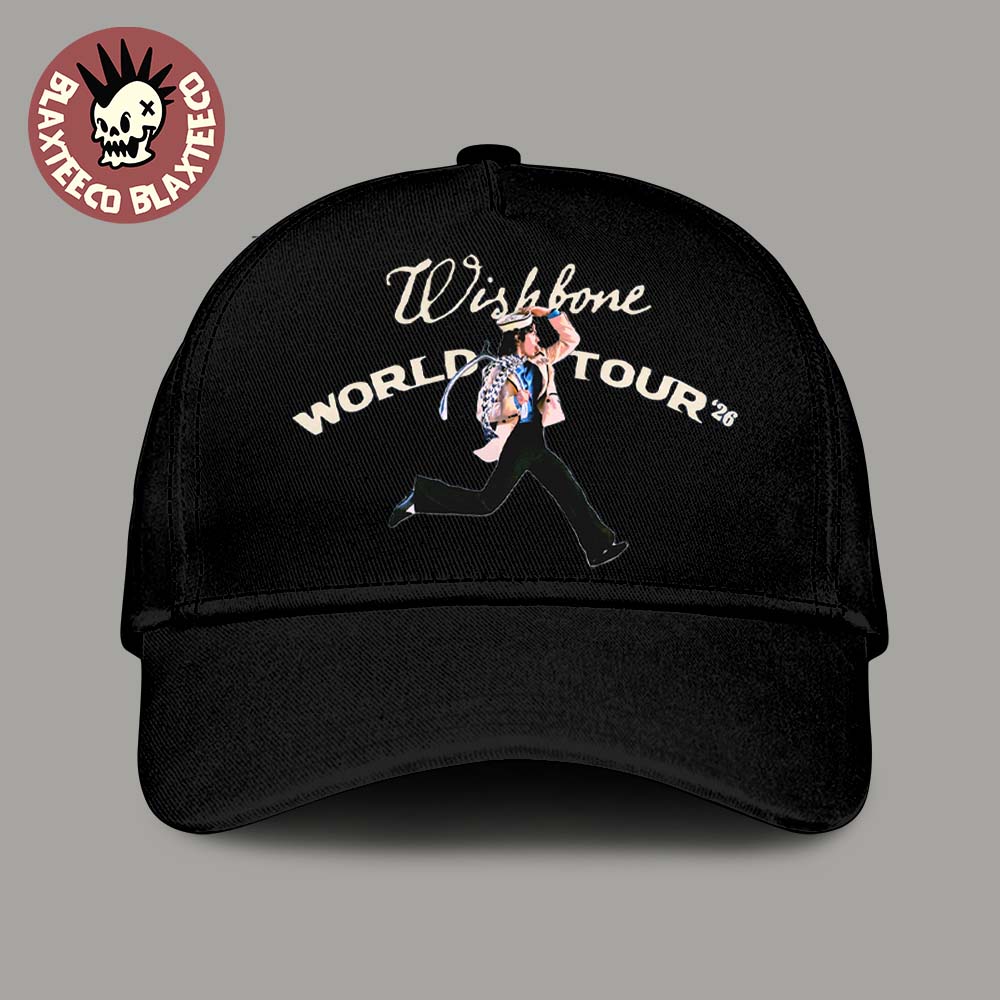 Conan Gray Wishbone World Tour 2026 North America UK And Europe And Australia Classic Cap Hat Snapback Conan Gray Wishbone World Tour 2026 North America UK And Europe And Australia Classic Cap Hat Snapback