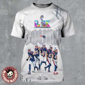 Congrats New England Patriots 2026 Super Bowl LX Bound All Over Print Shirt