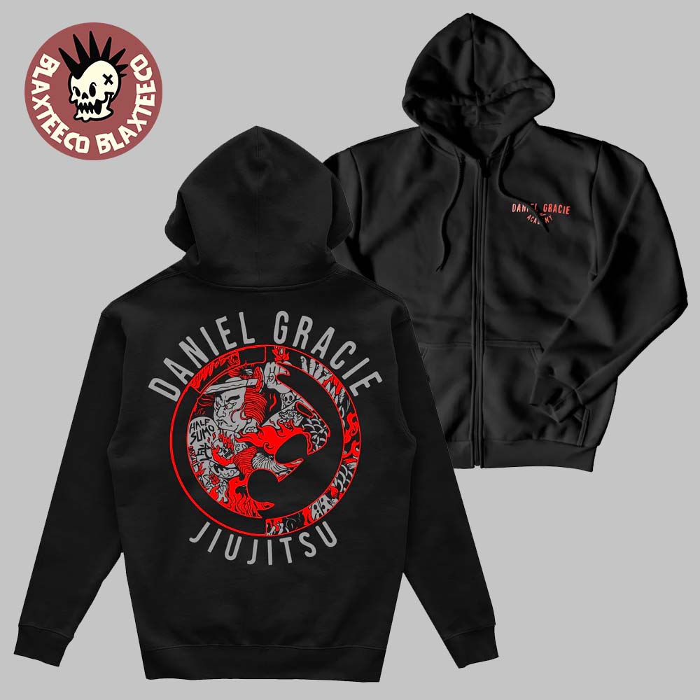 Daniel Gracie X Half Sumo Jiujitsu Zip Hoodie Daniel Gracie X Half Sumo Jiujitsu Zip Hoodie