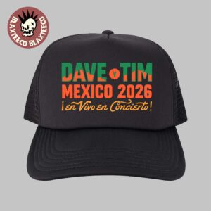 Dave Matthews Band And Tim Reynolds Riviera Maya Mexico 2026 Event Merch Hat At Moon Palace On January 21-24 2026 En Vivo En Concierto Trucker Hat