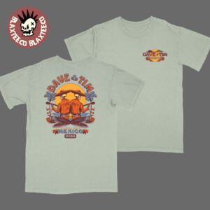 Dave Matthews Band And Tim Reynolds Riviera Maya Mexico 2026 Merch Tee At Moon Palace On January 21-24 2026 Skeletons T-Shirt