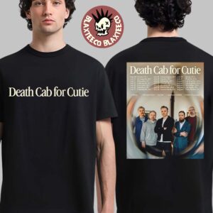 Death Cab For Cutie Summer In North America 2026 Tour City Dates Two Sided T-Shirt