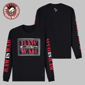Drake OVO X WWE Collection Raw Is War Long Sleeve T-Shirt