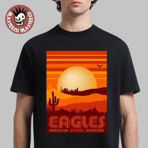 Eagles Live At Sphere Las Vegas On January 23-24 2026 Gig Poster T-Shirt