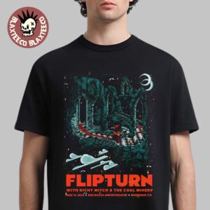 Flipturn Morrison Colorado 2026 Event Poster At Red Rocks Amphitheatre On May 21 2026 T-Shirt