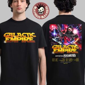 Galactic Empire North America 2026 Tour Schedule Dates Two Sided T-Shirt