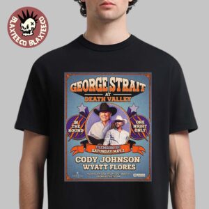 George Strait At Death Valley Stadium Stage 2026 In Clemson South Carolina On May 2 2026 In The Round One Night Only T-Shirt