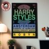 Harry Styles Together Together Tour 2026 Amsterdam Netherlands At Johan Cruijff Arena From 16 To 26 May 2026 Poster Canvas