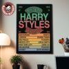 Harry Styles Together Together Tour 2026 At Madison Square Garden In New York City 30 Nights From August To October 2026 Poster Canvas
