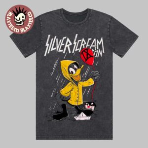 Ice Nine Kills Silver Scream Con London 2025 Donald Duck In IT Movie Washed T-Shirt