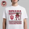 Indiana Hoosiers 2025 2026 CFP National Champions Shield Logo T-Shirt