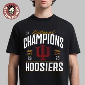 Indiana Hoosiers 2025 2026 CFP National Champions Locker Room T-Shirt