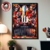 Indiana Hoosiers 2026 CFP National Champions 16-0 Only Team In College Football History To Go Poster Canvas