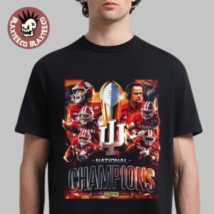 Indiana Hoosiers 2025 2026 CFP National Champions Title First Ever National Championship T-Shirt